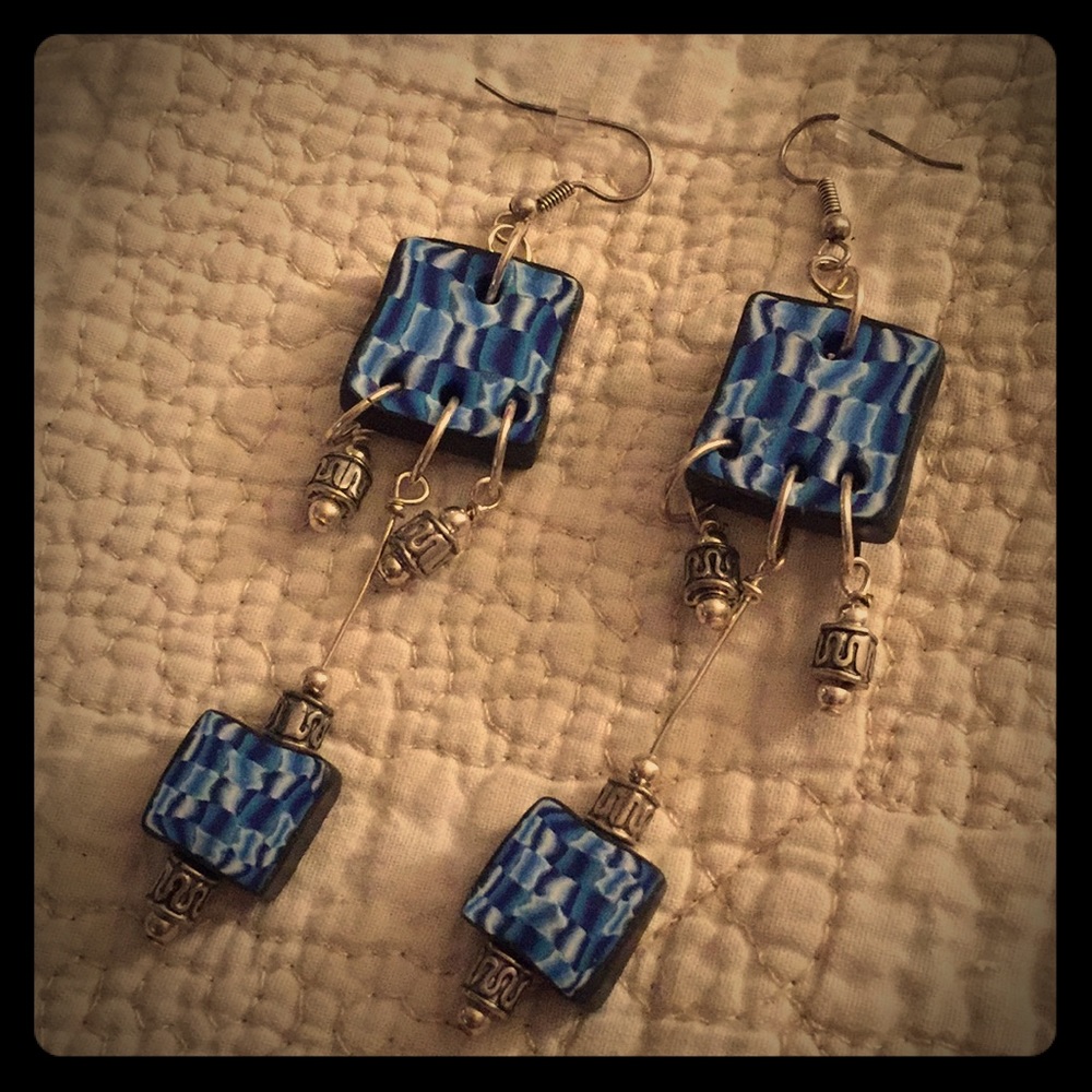 Funky earrings